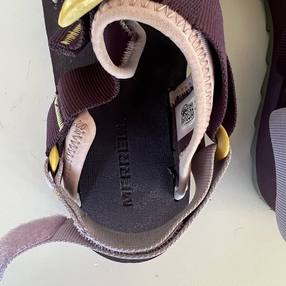 Merrell Alpine Retro Style Strap Sandals, Mauve, 9 - Picture 3 of 13
